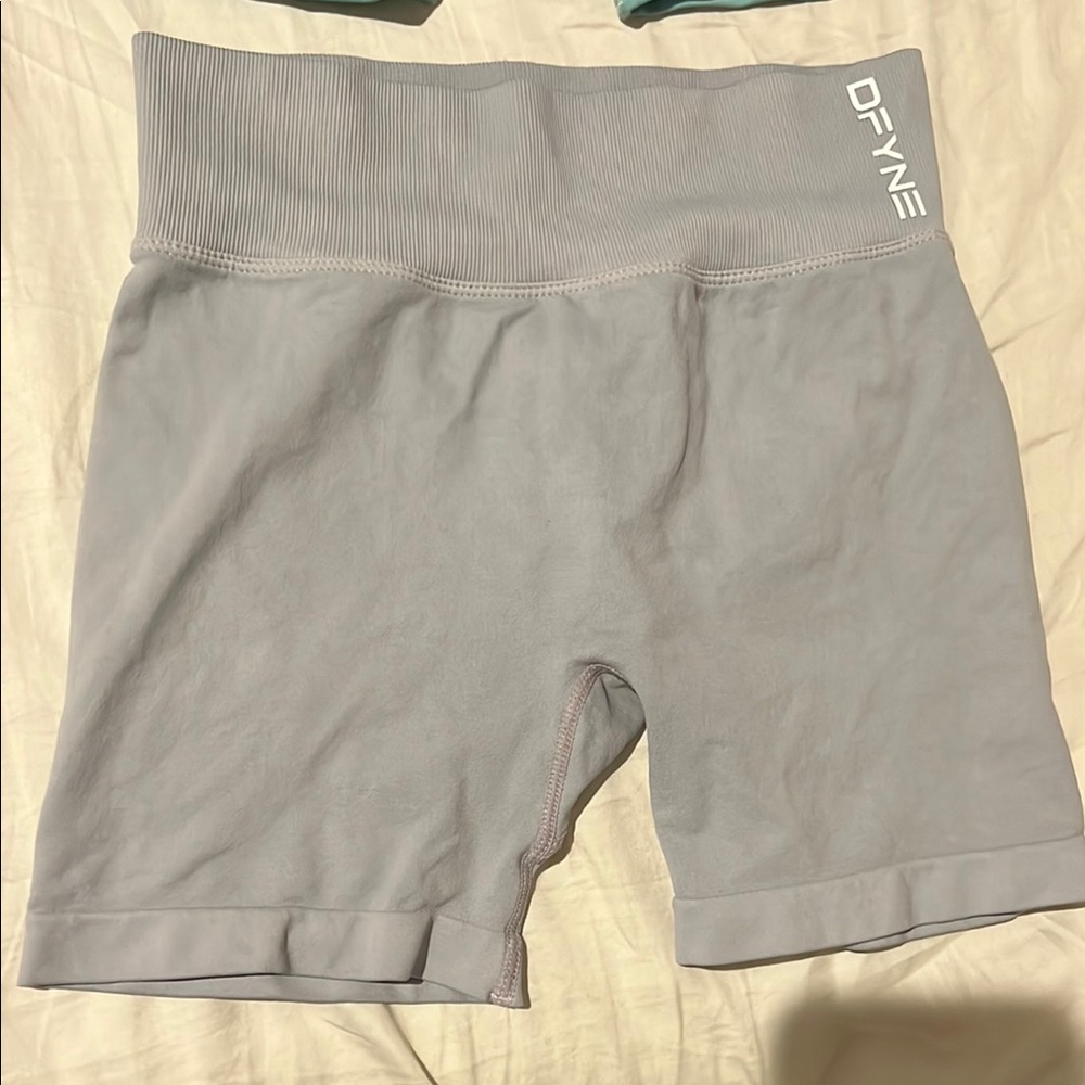 DFYNE Women's Athletic Shorts - Gray